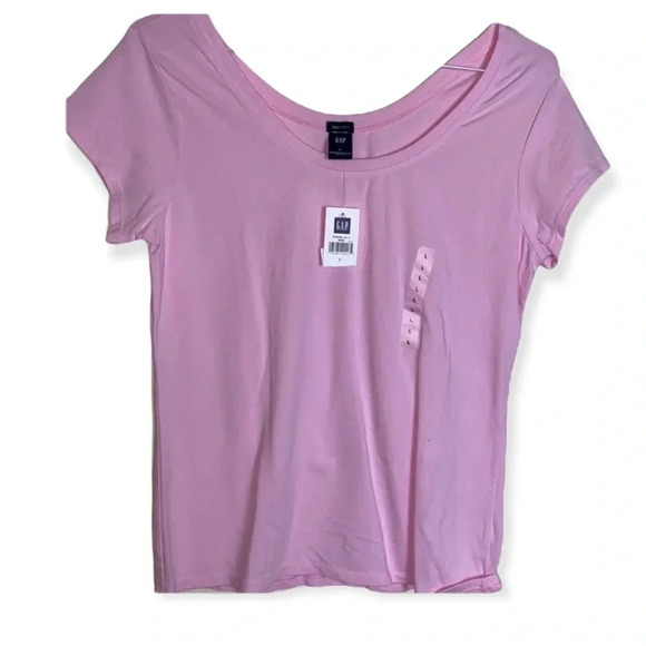 GAP NEW WOMENS PINK SHIRT TOP TSHIRT TEE SUMMER CASUAL SHIRTS TOPS TEES SIZE L - Picture 2 of 10